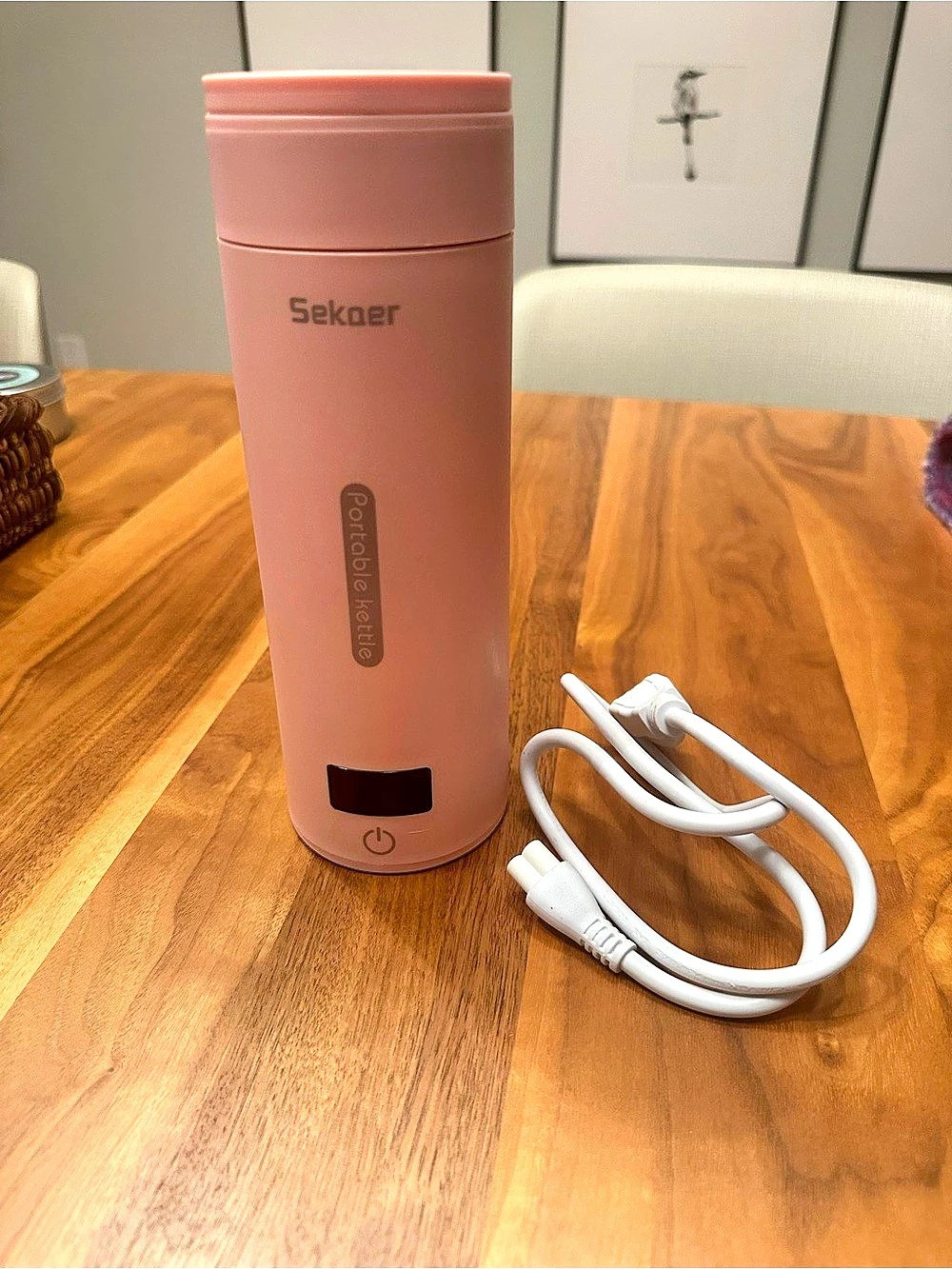 Sekaer Electric Kettle Pink